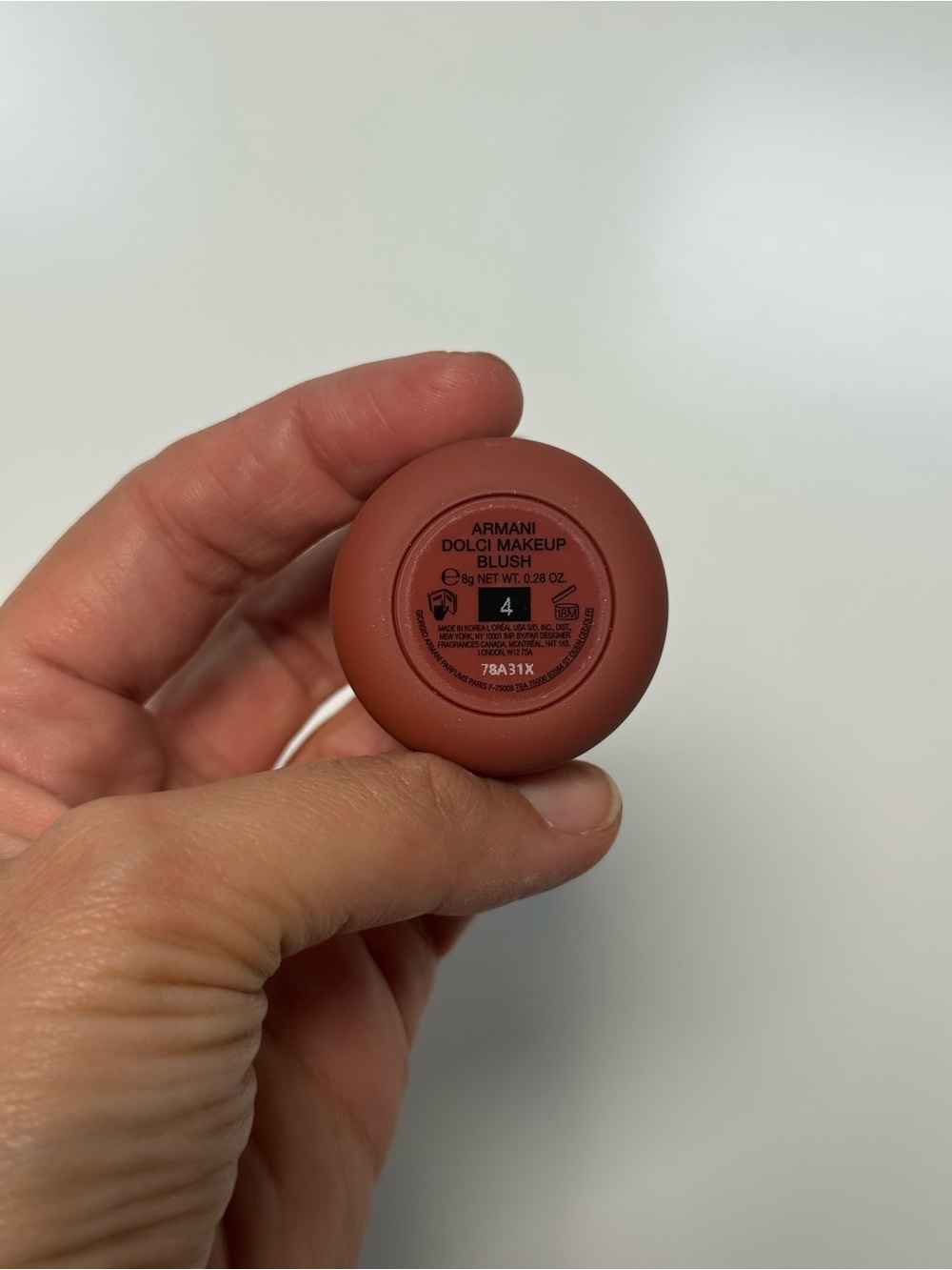 Armani Dolci Blush, shade 4, .28oz - Picture 3 of 3